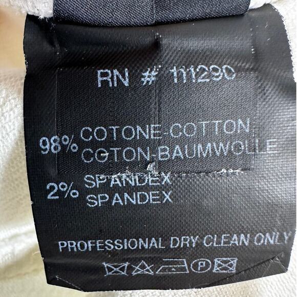 Derek Lam New York Cream Denim Stretch Form Fitting Knee Length Sleeveless Dress - Picture 9 of 12